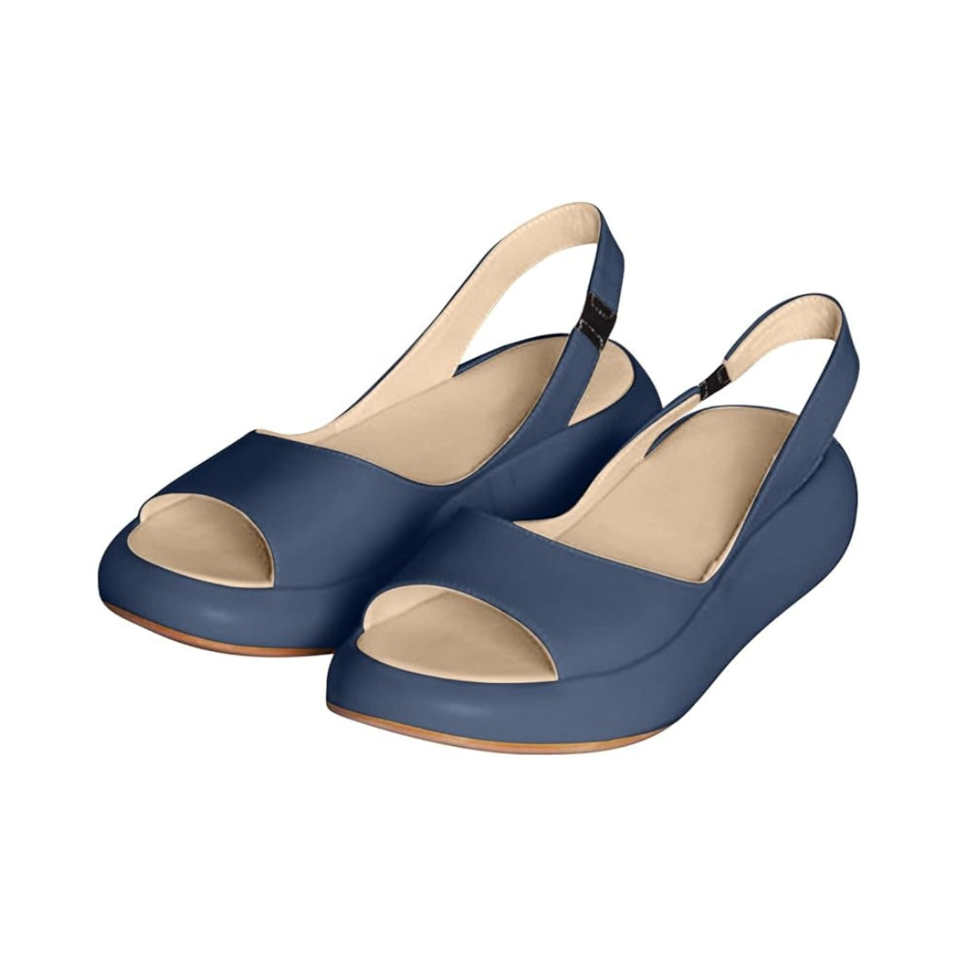 Sandales estivales ouvertes pour femmes, idéales pour être légères et confortables au quotidien