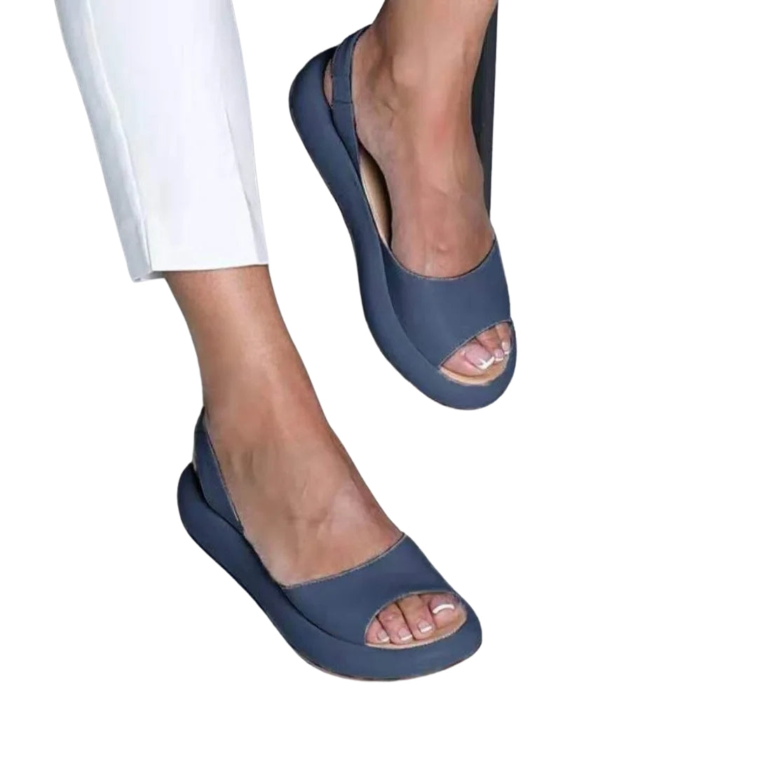 Sandales estivales ouvertes pour femmes, idéales pour être légères et confortables au quotidien