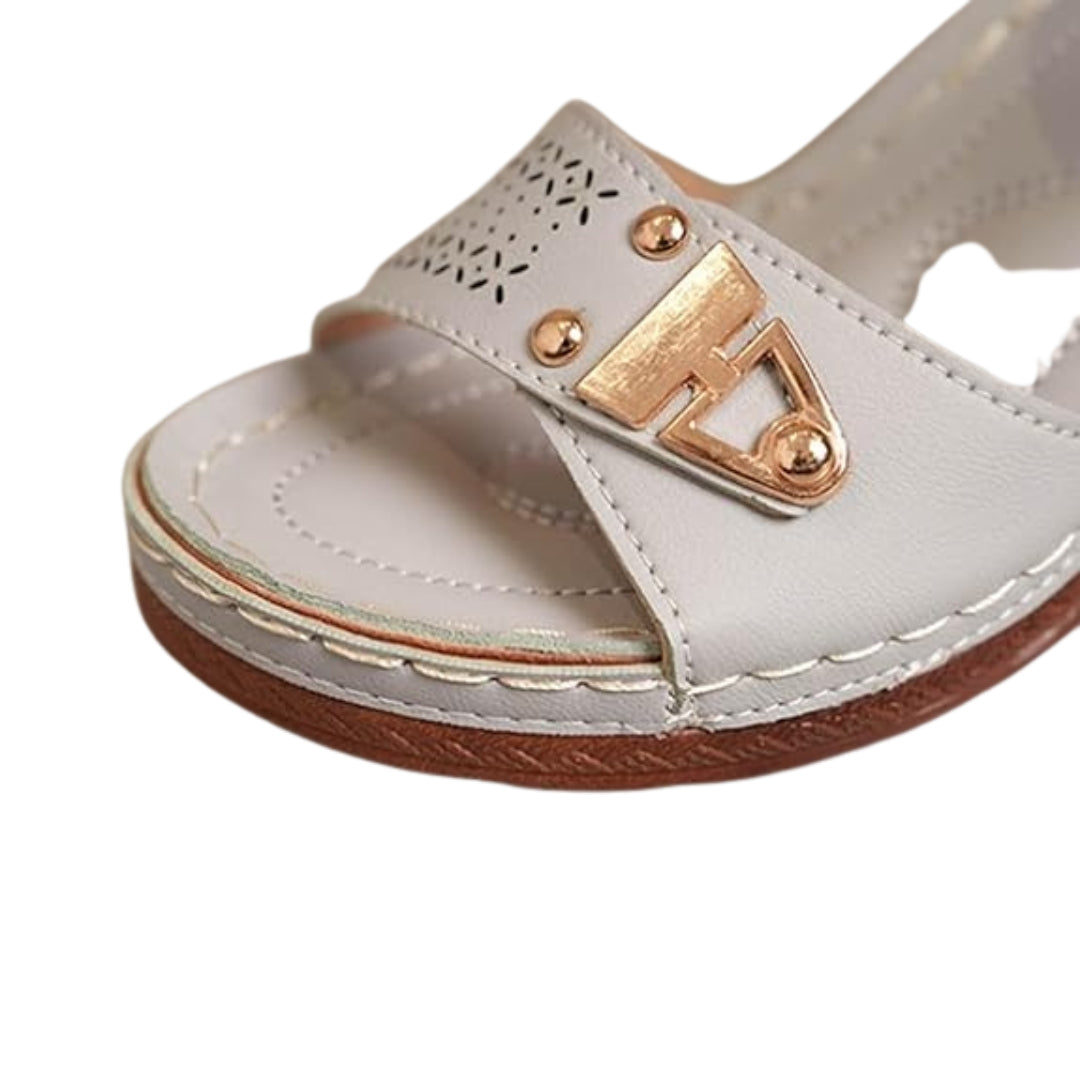 sandales à plateforme à talon épais pour femmes pour un confort assuré