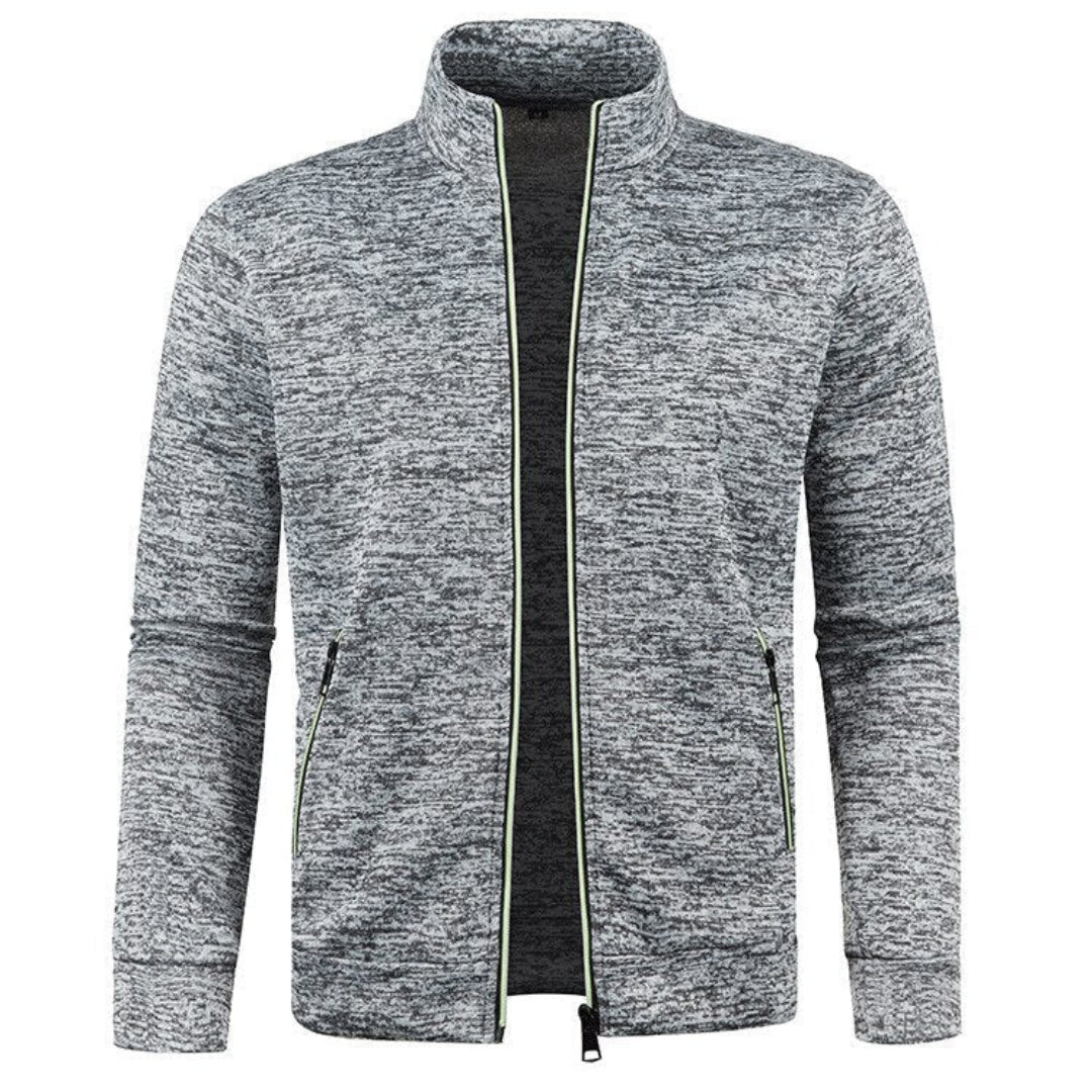 Veste polaire zippée pour homme – Chaleur légère et style polyvalent