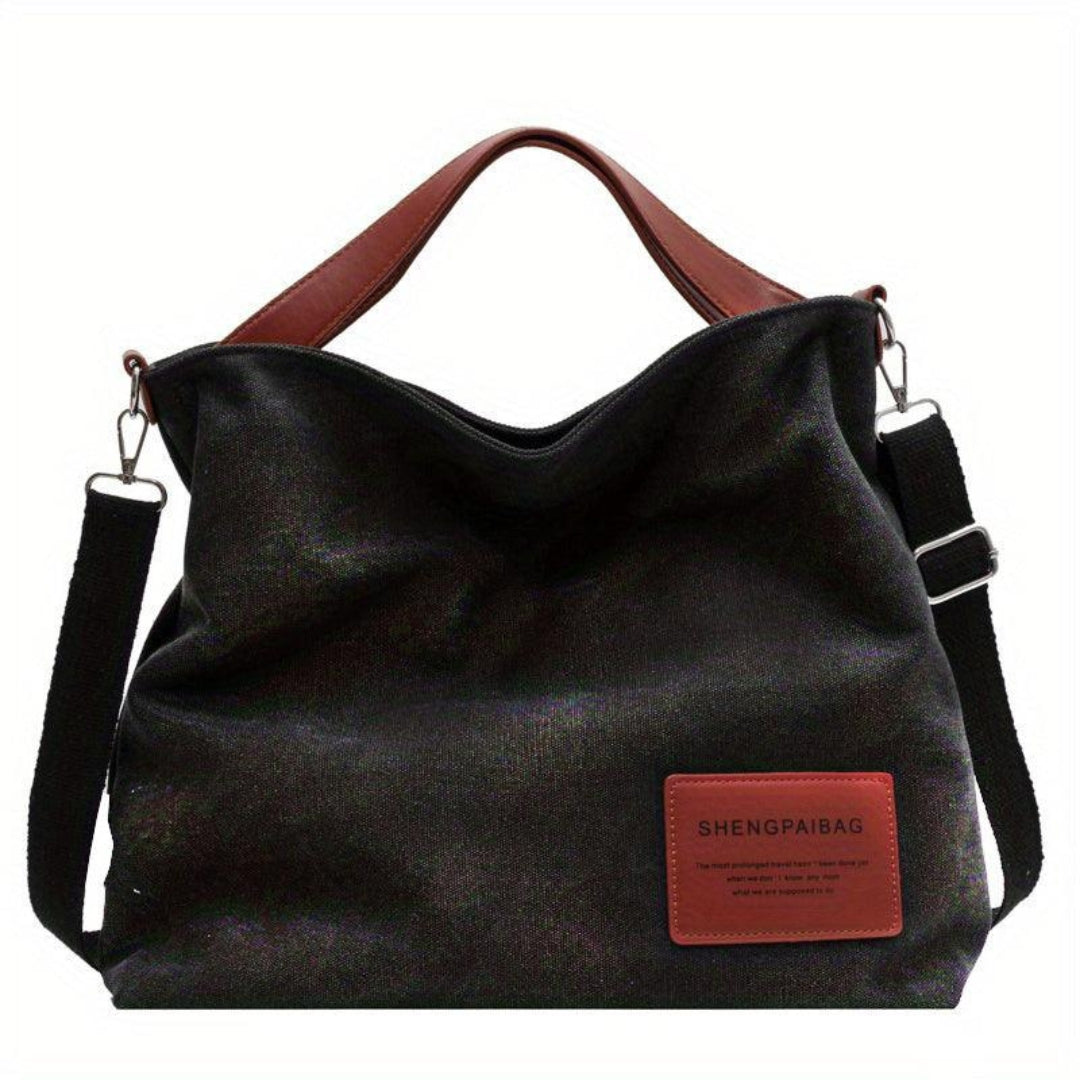 Sac bandoulière en toile pour femme – Élégance discrète et praticité au quotidien
