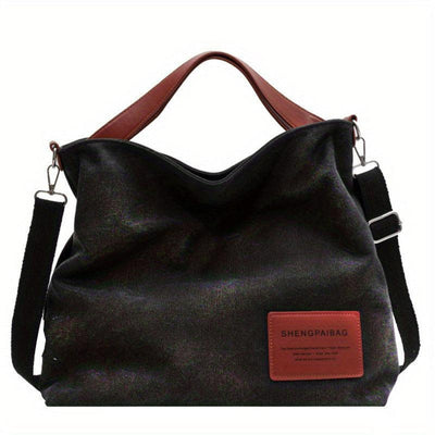 Sac bandoulière en toile pour femme – Élégance discrète et praticité au quotidien