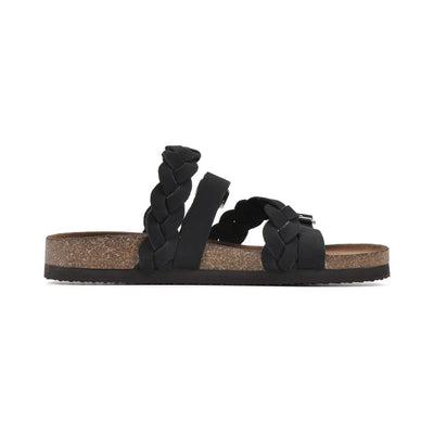 Sandales confortables pour femme dotées d'un détail tressé