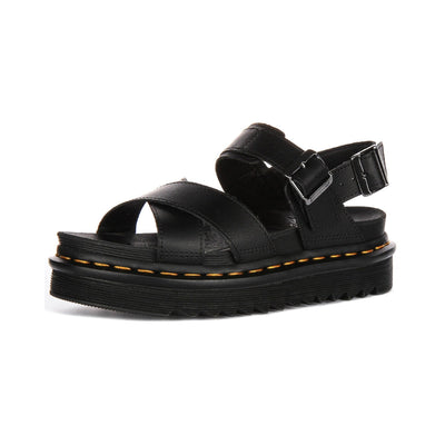 Sandales en cuir pour femme, avec une semelle épaisse confortable