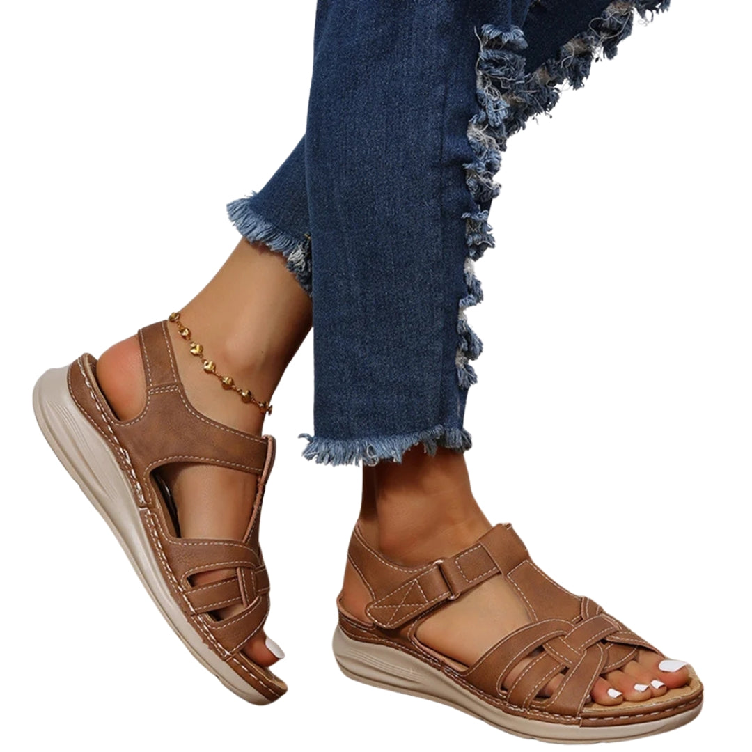 sandales d’été à semelle épaisse pour femme