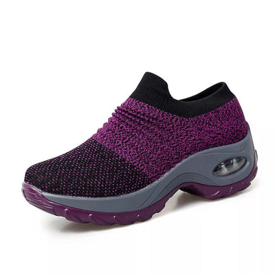 Chaussures orthopédiques à semelle à coussin d'air pour femmes