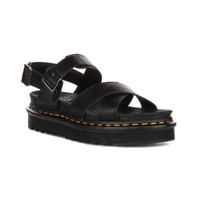 Sandales en cuir pour femme, avec une semelle épaisse confortable