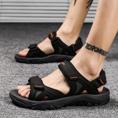 Sandales orthopédiques ergonomiques pour hommes, soulageant la douleur