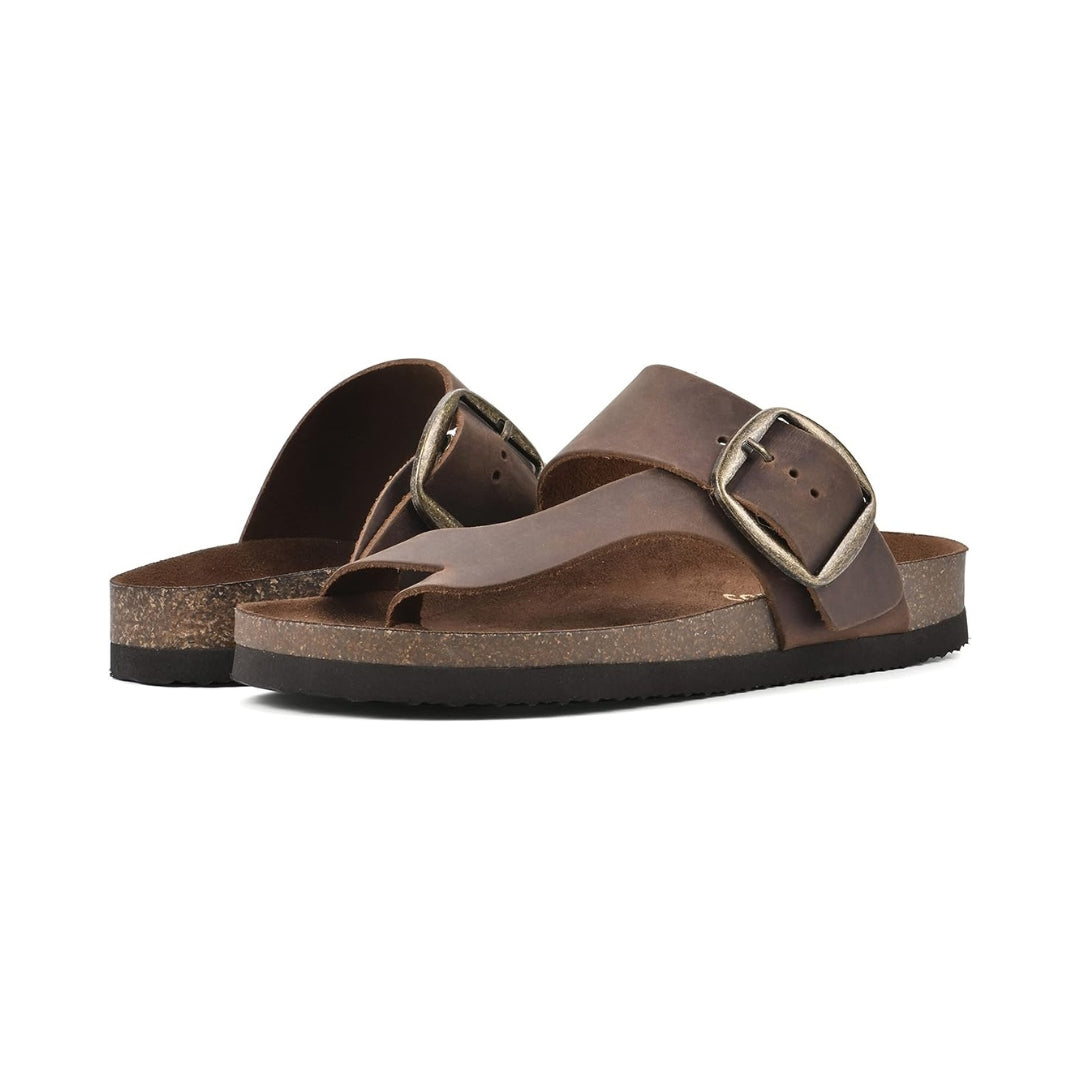 Sandales à enfiler pour femme avec semelle intérieure profilée