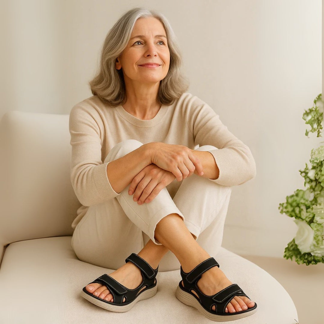 Sandales orthopédiques pour femmes pour soulager la douleur