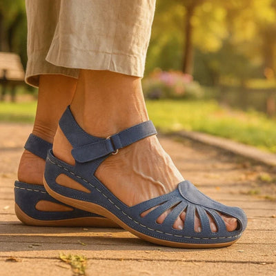 Sandales orthopédiques ergonomiques pour femmes, soulageant la douleur