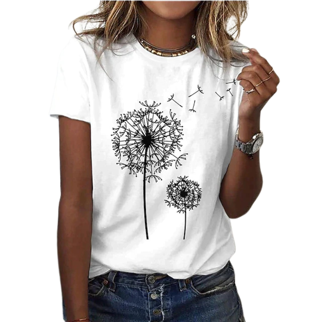 T-shirt basique pour femme – Douceur, confort et style en toutes saisons