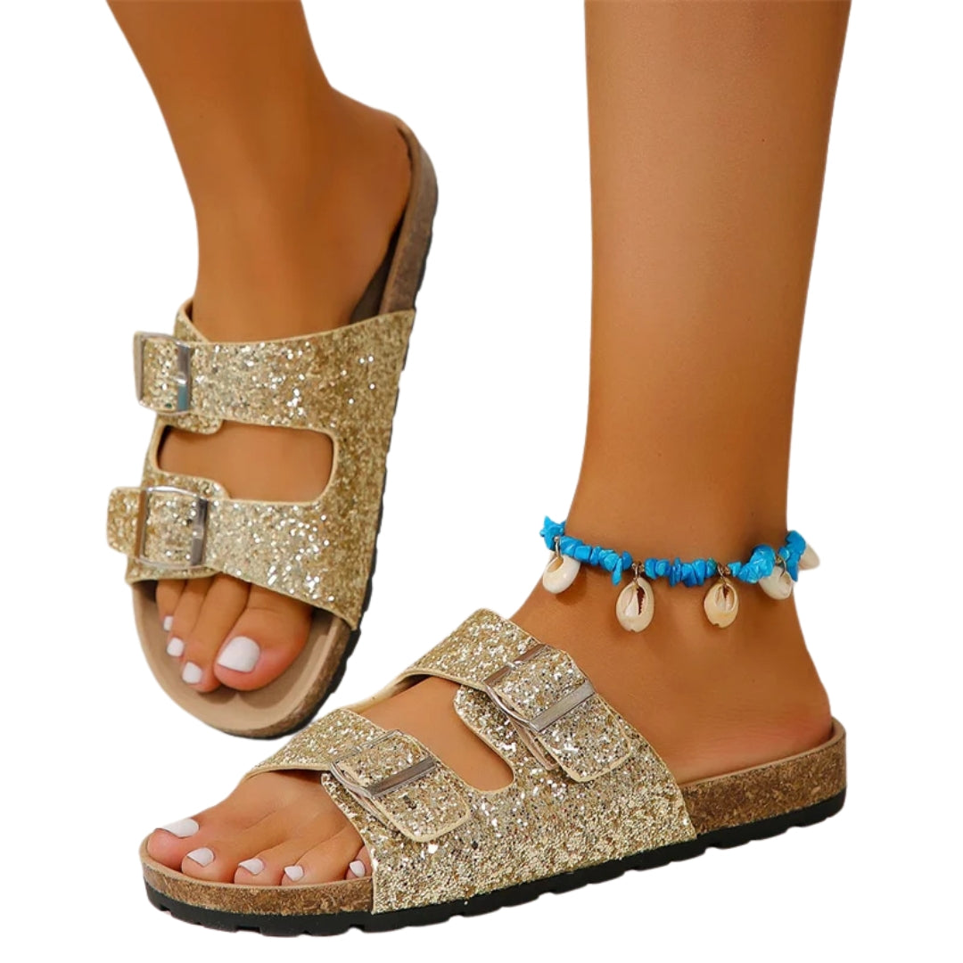 Sandales compensées femme élégantes et légères pour le quotidien