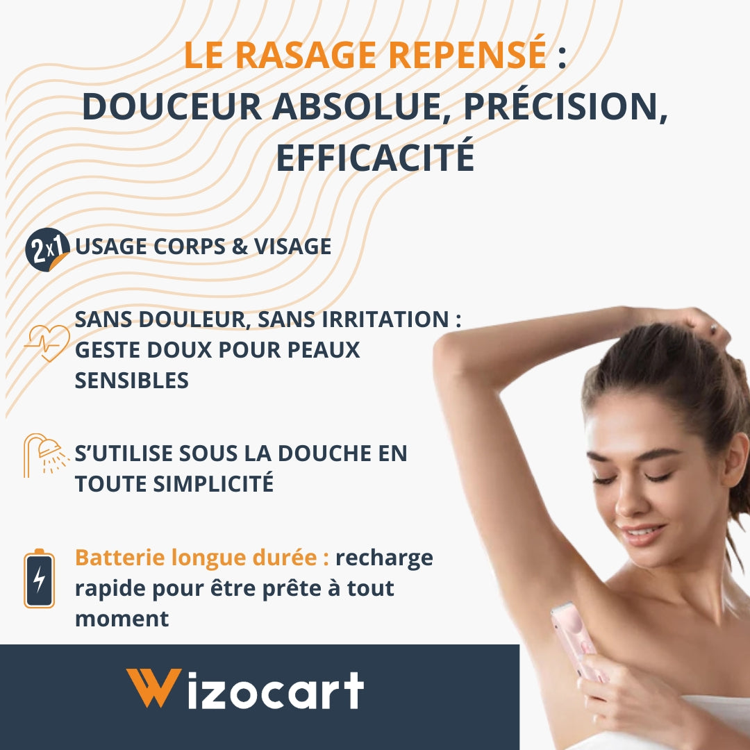 Rasoir électrique pour femme