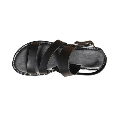 Sandales plates à bout ouvert pour femme, pour un confort orthopédique et un style estival