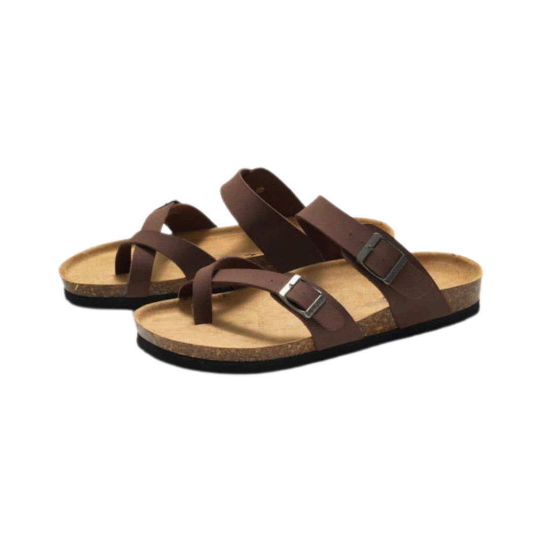 Sandales pour un confort optimal et semelle en bois