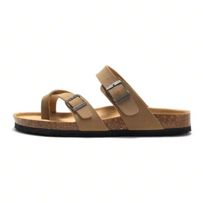 Sandales pour un confort optimal et semelle en bois