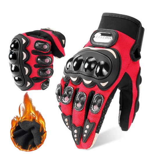 Gants moto hiver imperméables et coupe-vent